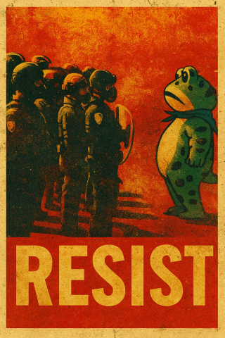 Portland Frog Resist - Image Download