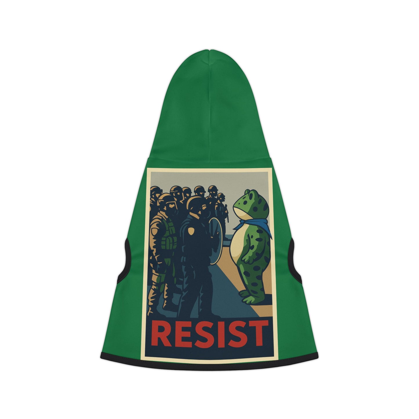 Portland Frog Resist Pet Hoodie — Dog & Cat Sweatshirt