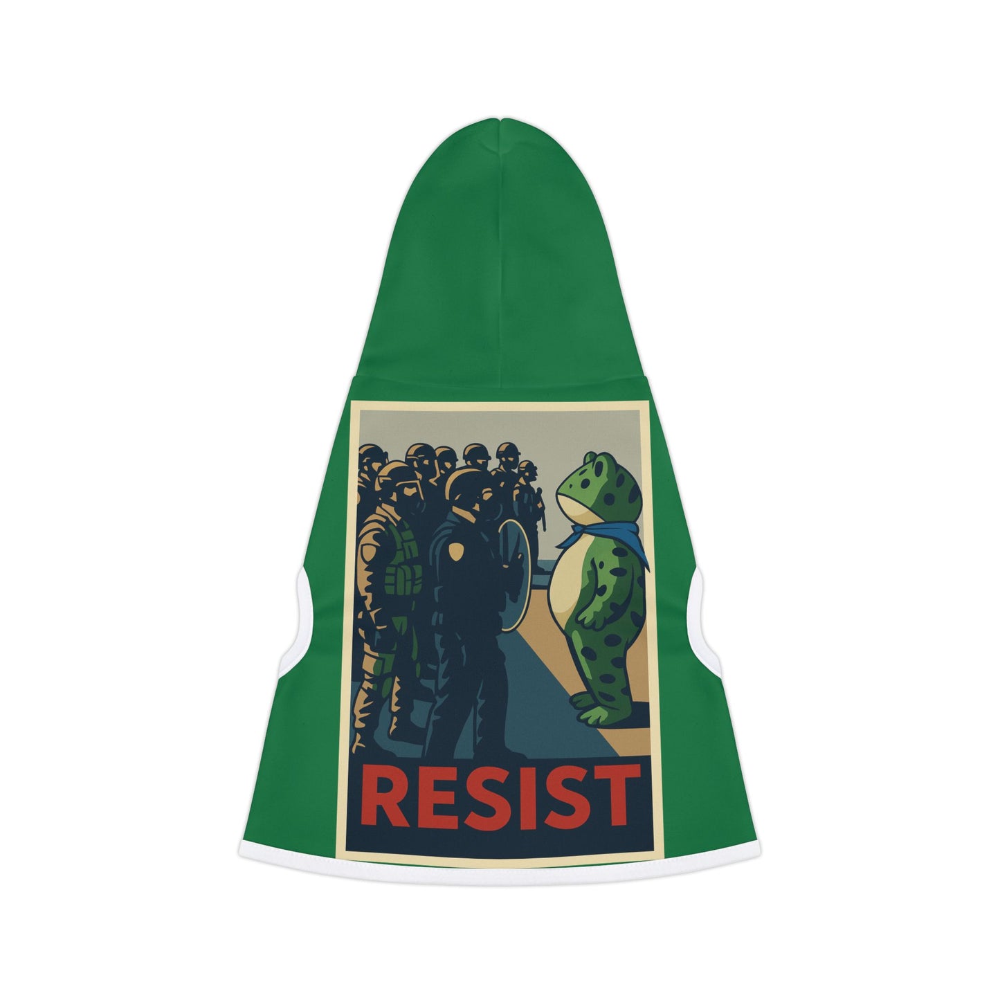 Portland Frog Resist Pet Hoodie — Dog & Cat Sweatshirt