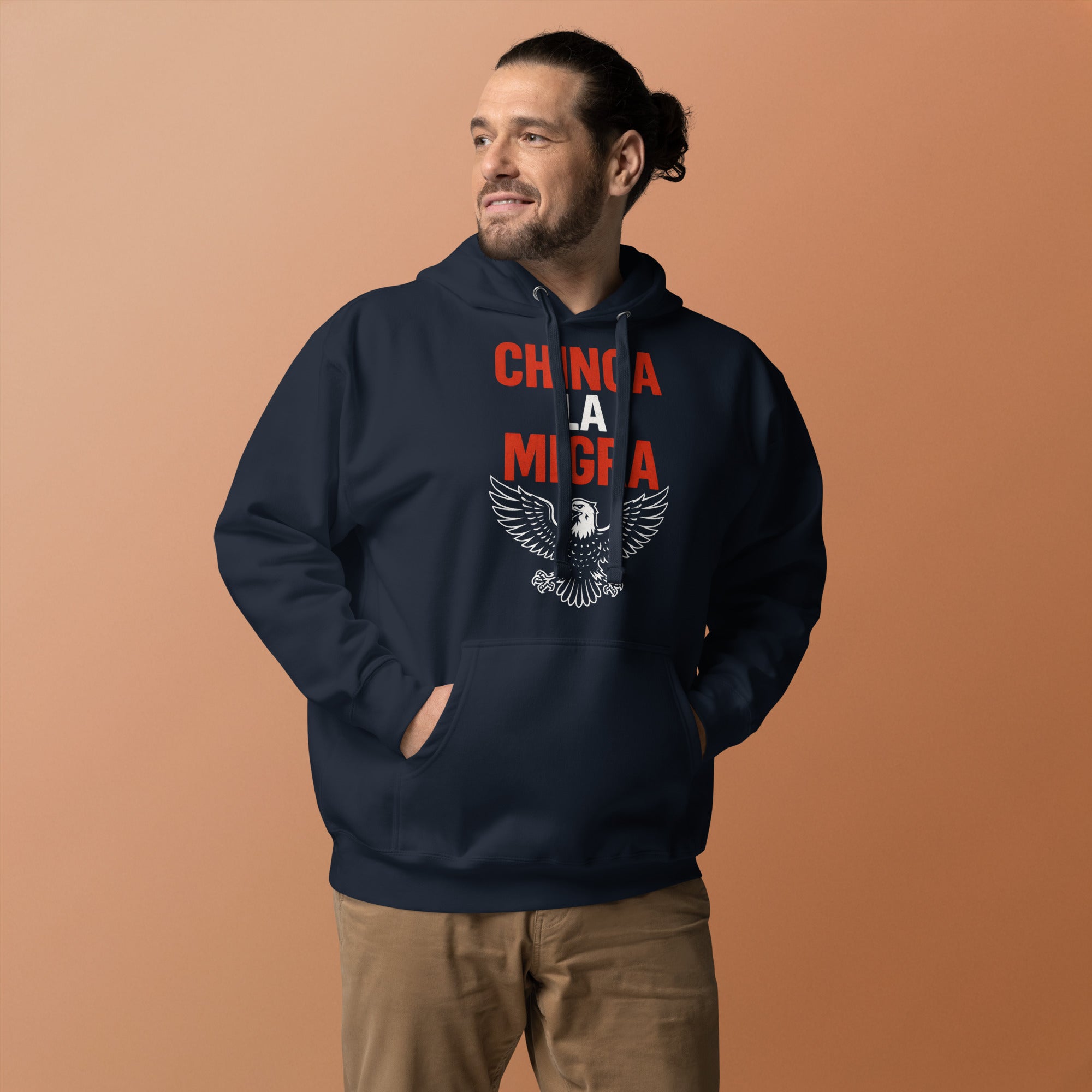 Chinga La Migra Cotton Heritage M2580 I Unisex Premium Pullover Hoodie ...
