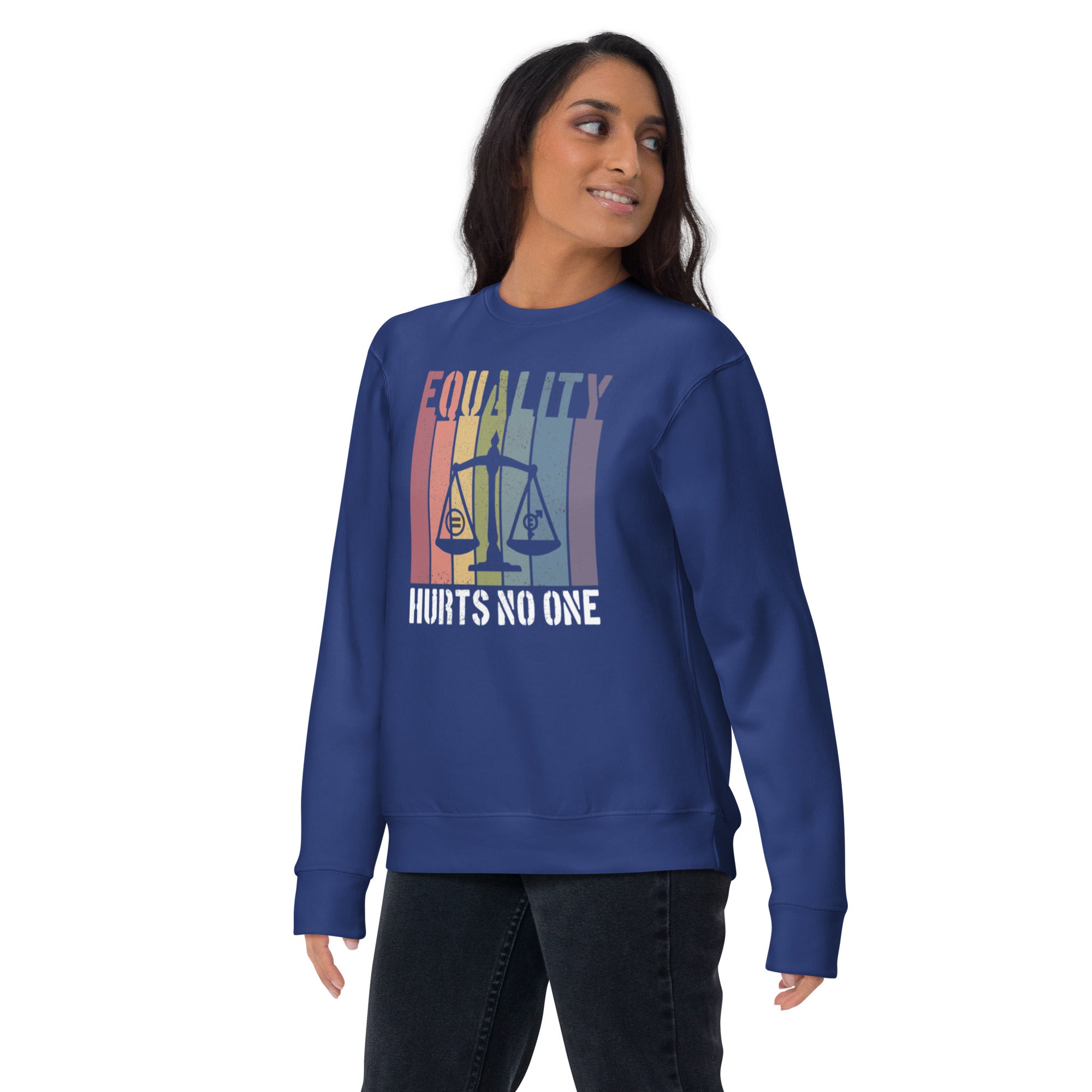 Equality Hurts No One Unisex Premium Sweatshirt Cotton Heritage M2480 ...